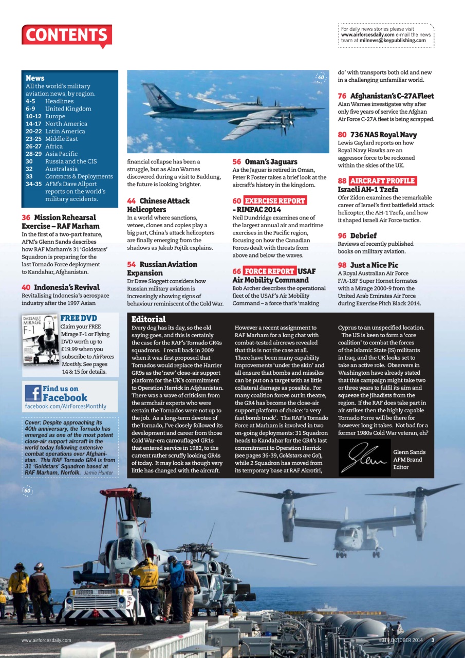 AirForces Monthly Preview Pages