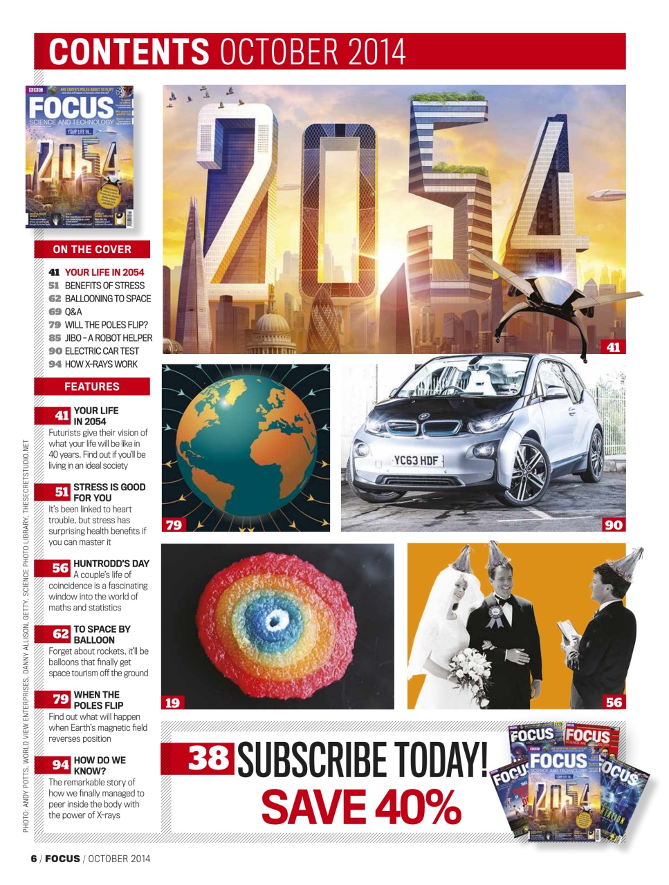 BBC Science Focus Magazine Preview Pages