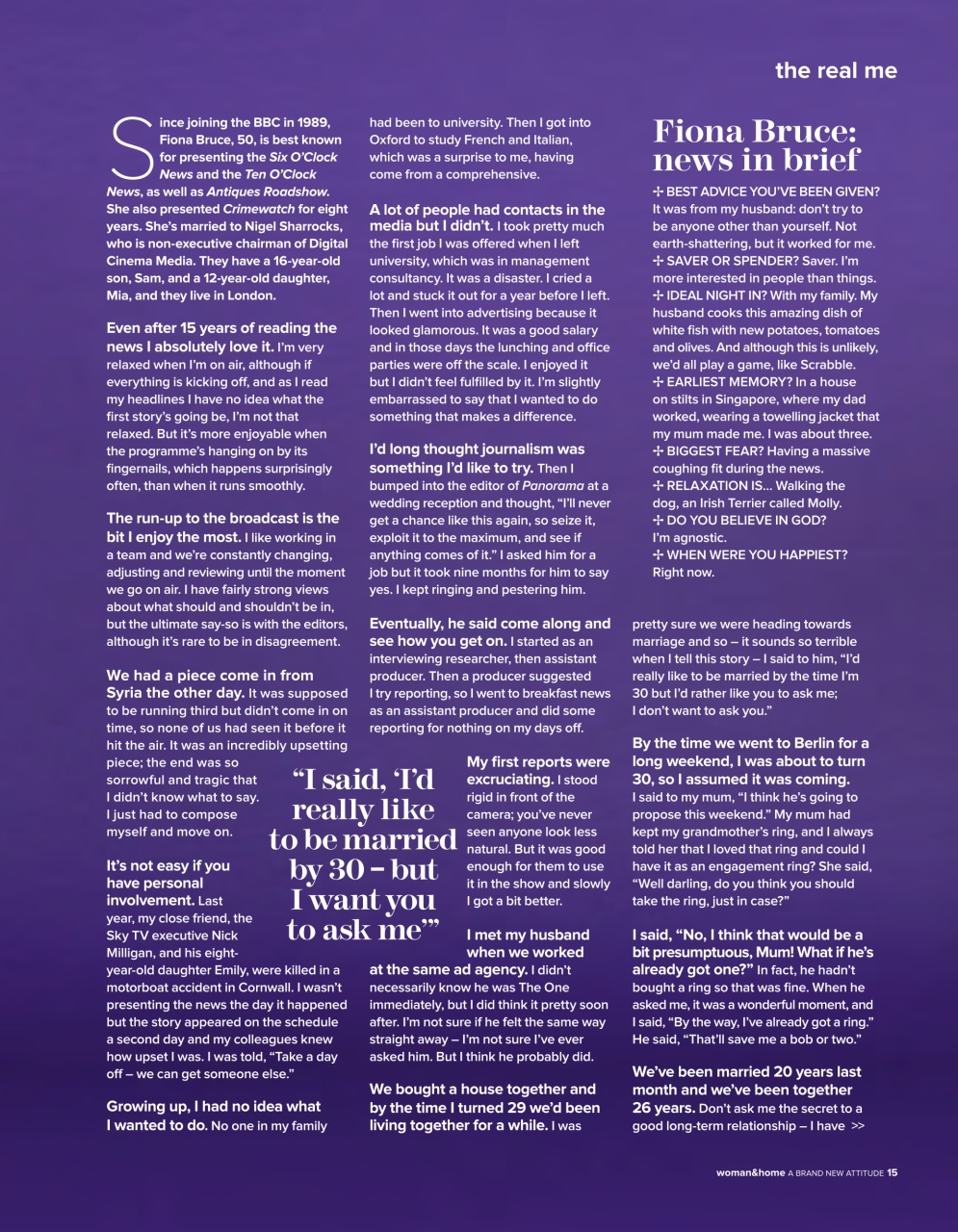 Woman & Home Preview Pages