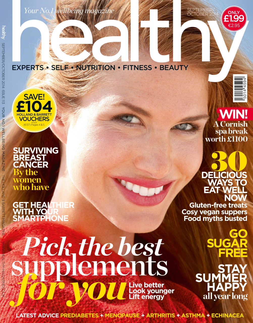 Healthy Magazine Preview Pages
