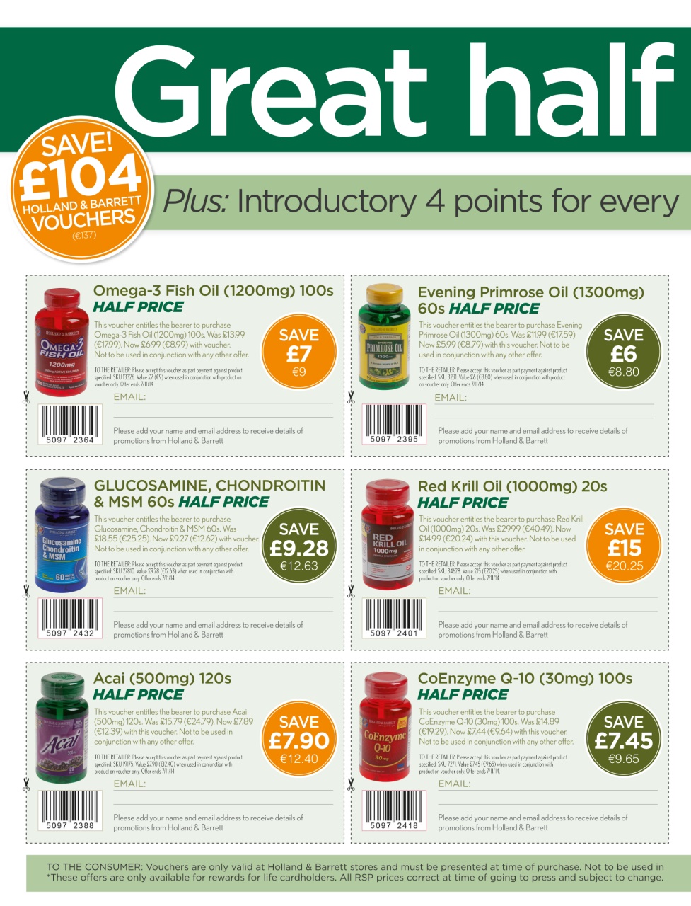 Healthy Magazine Preview Pages