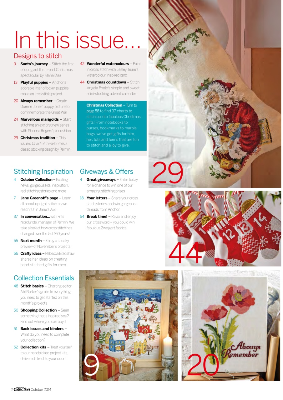 Cross Stitch Collection Preview Pages
