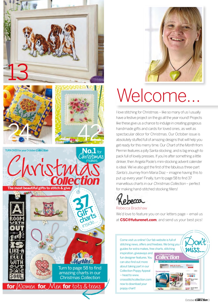 Cross Stitch Collection Preview Pages
