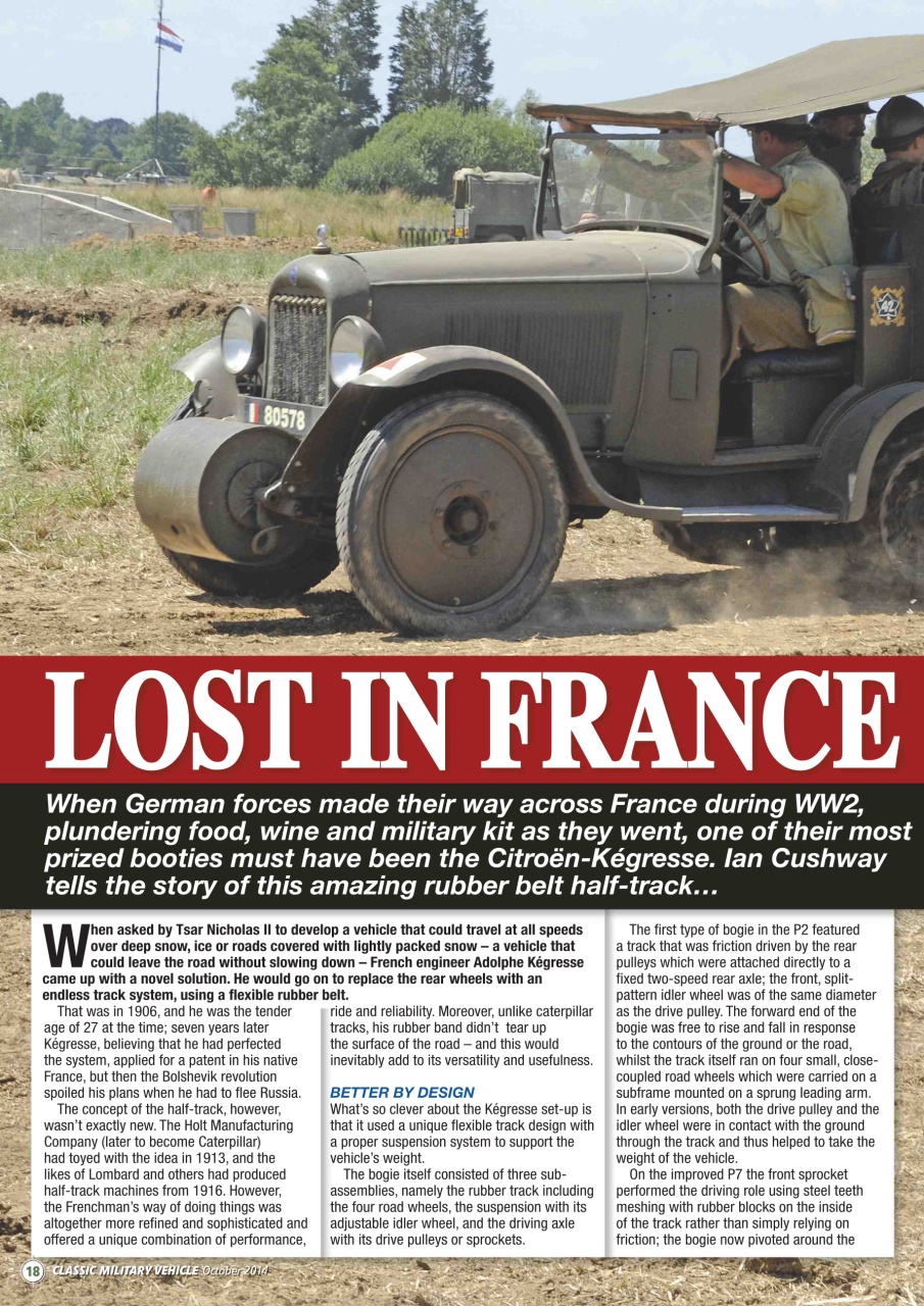 Classic Military Vehicle Preview Pages