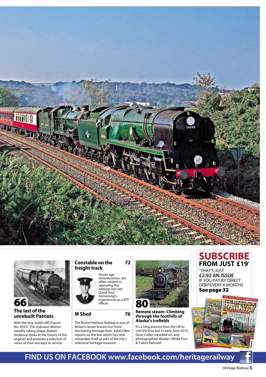 Heritage Railway Preview Pages