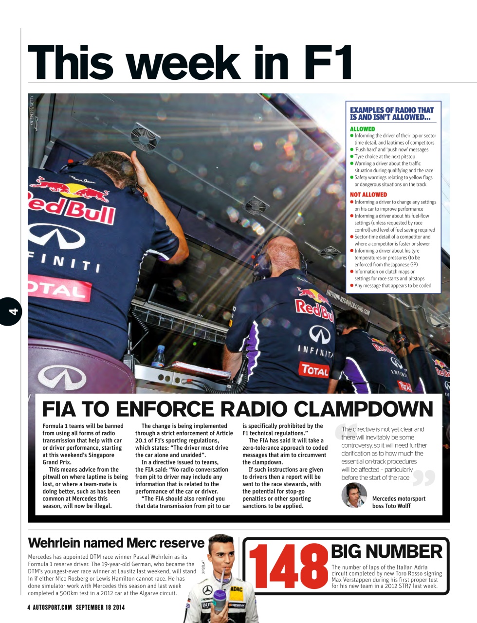 Autosport Preview Pages