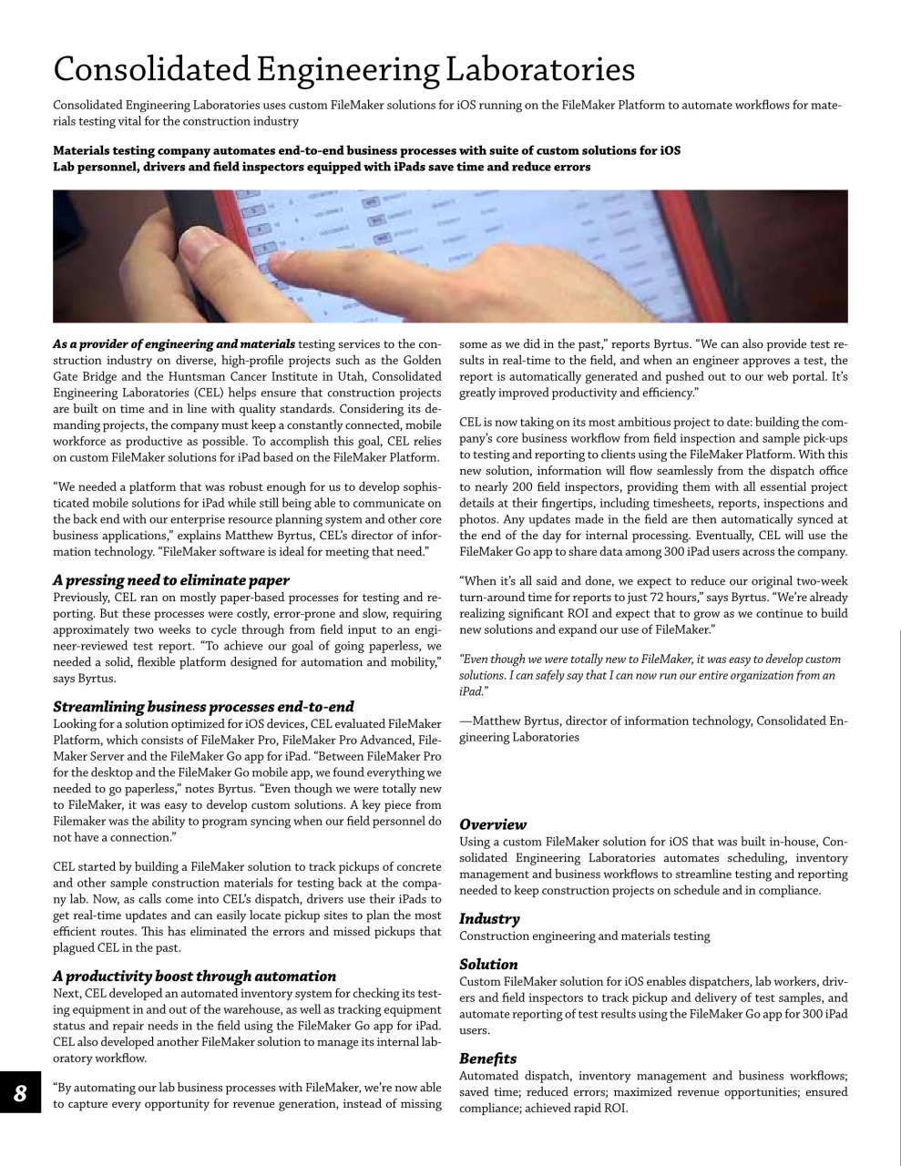 I.Business Preview Pages