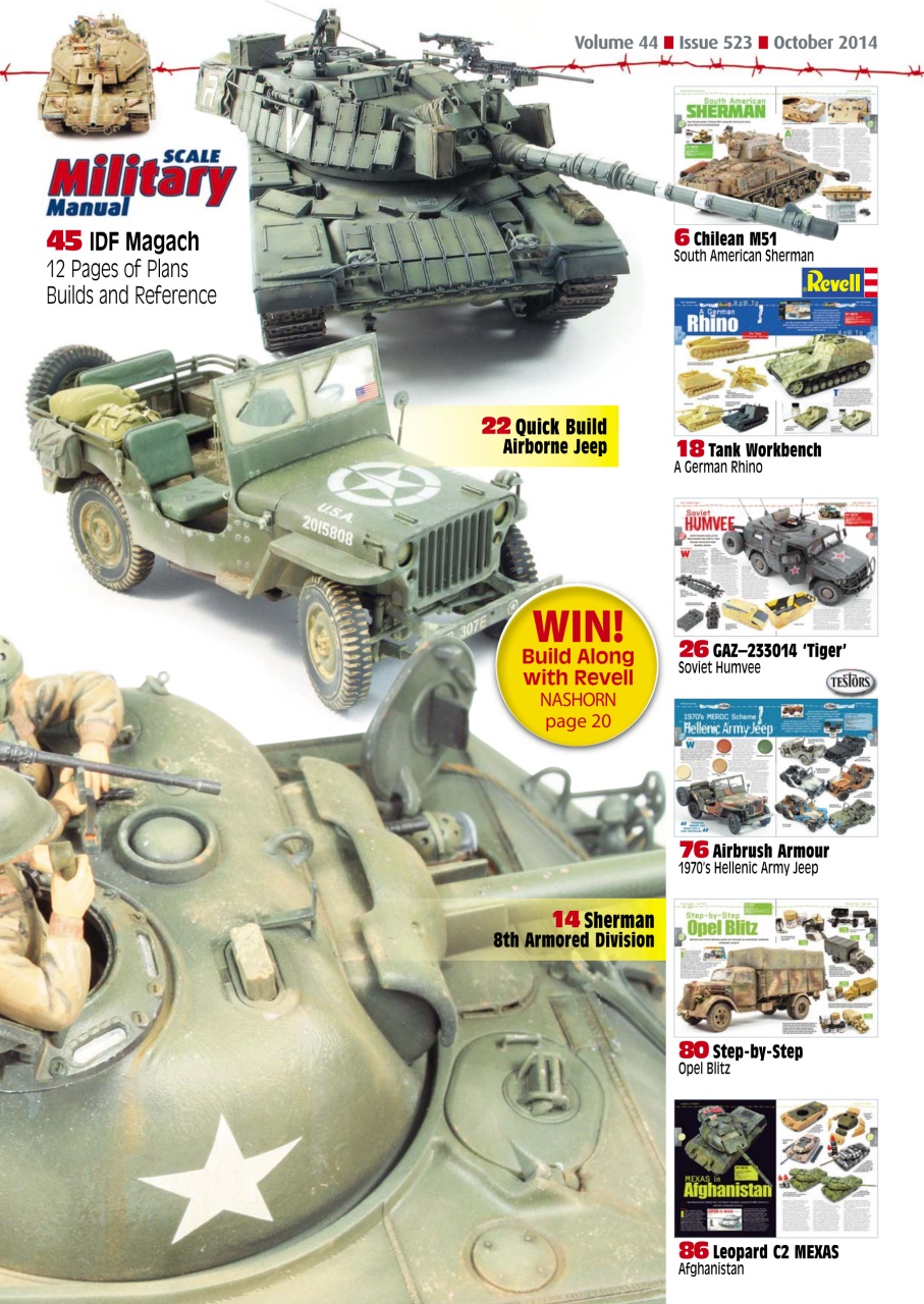 Scale Aviation and Military Modeller International (M) Preview Pages
