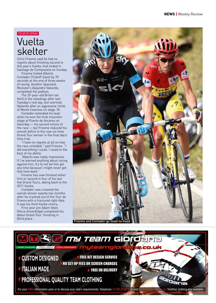 Cycling Weekly Preview Pages