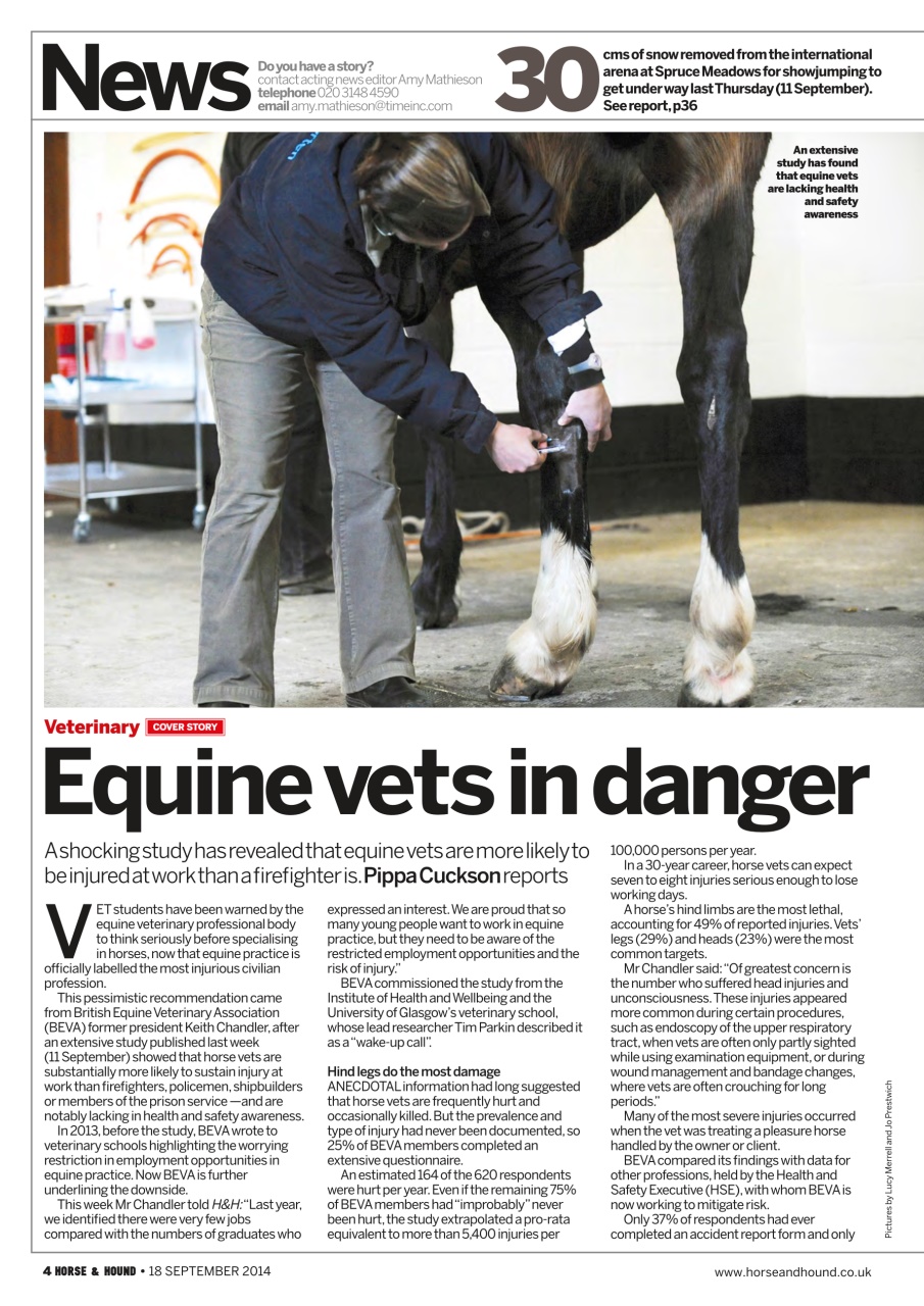 Horse & Hound Preview Pages
