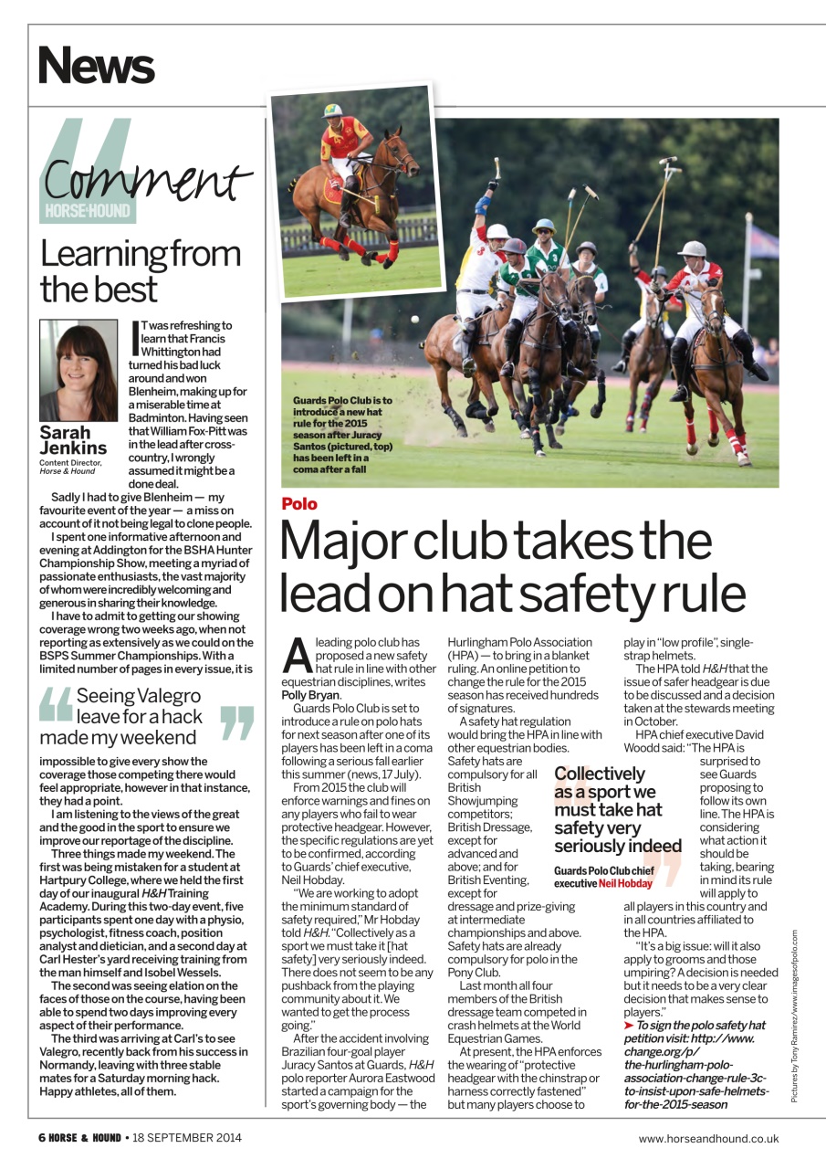 Horse & Hound Preview Pages