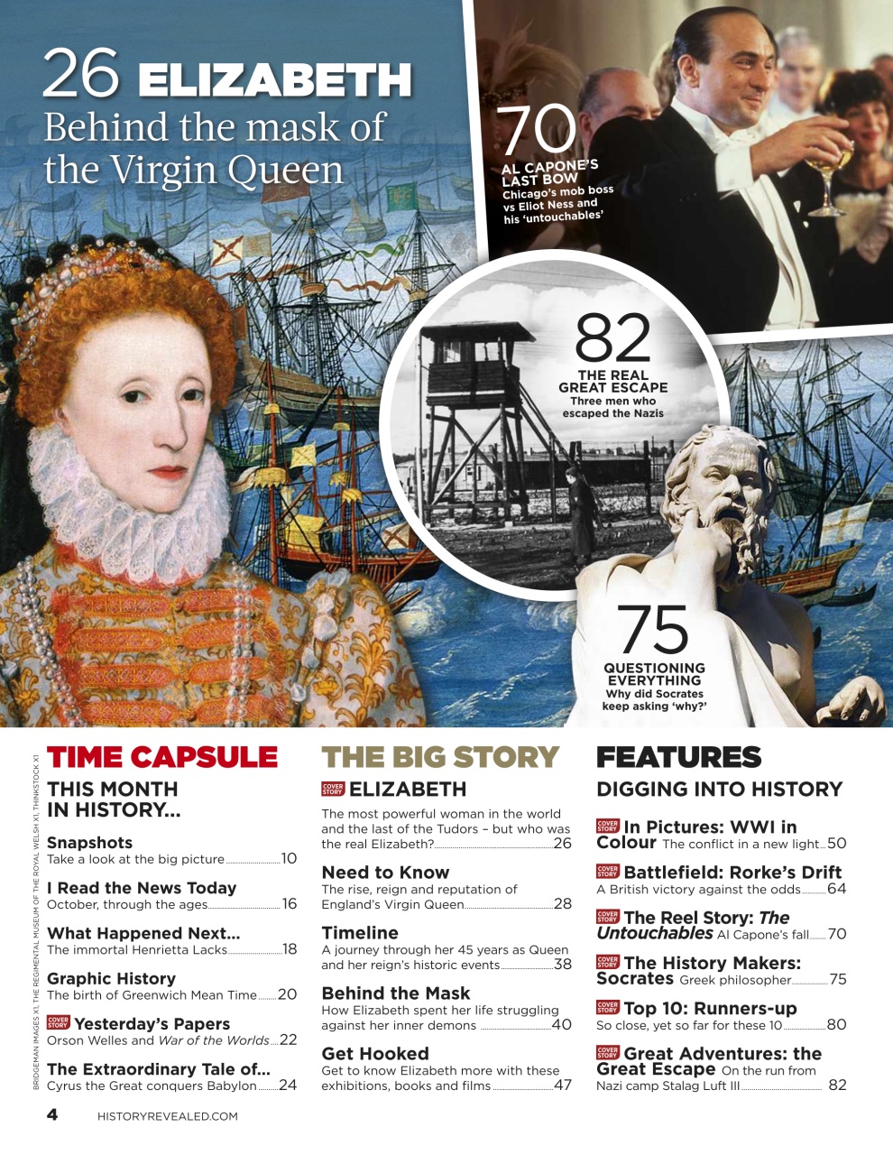 BBC History Revealed Magazine Preview Pages