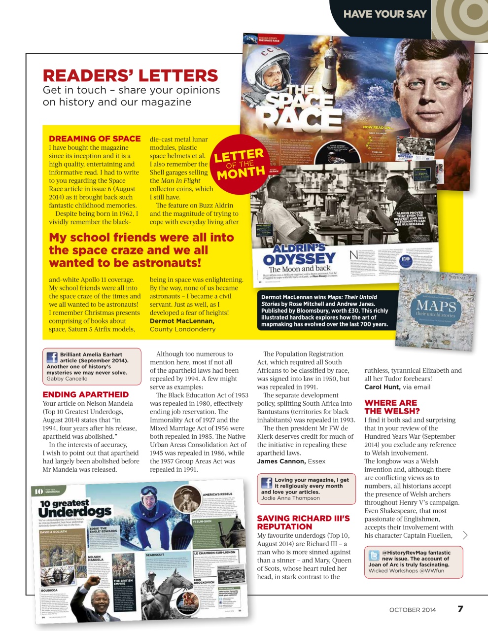 BBC History Revealed Magazine Preview Pages