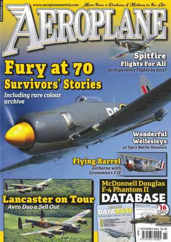 Aeroplane issue No.499 Fury at 70 - Survivors Stories