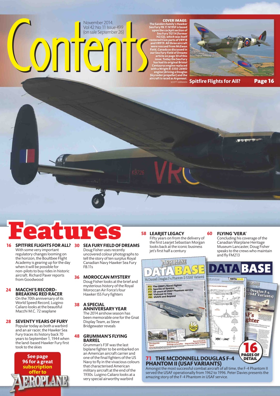 Aeroplane Preview Pages