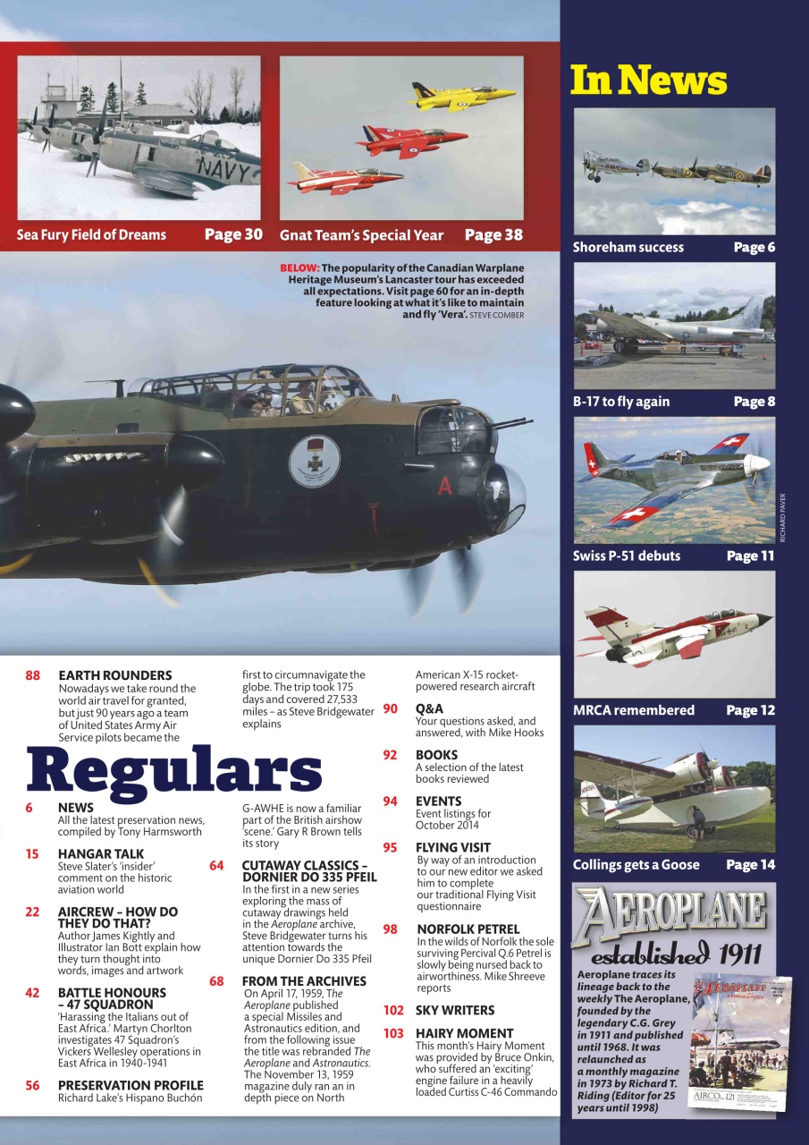 Aeroplane Preview Pages