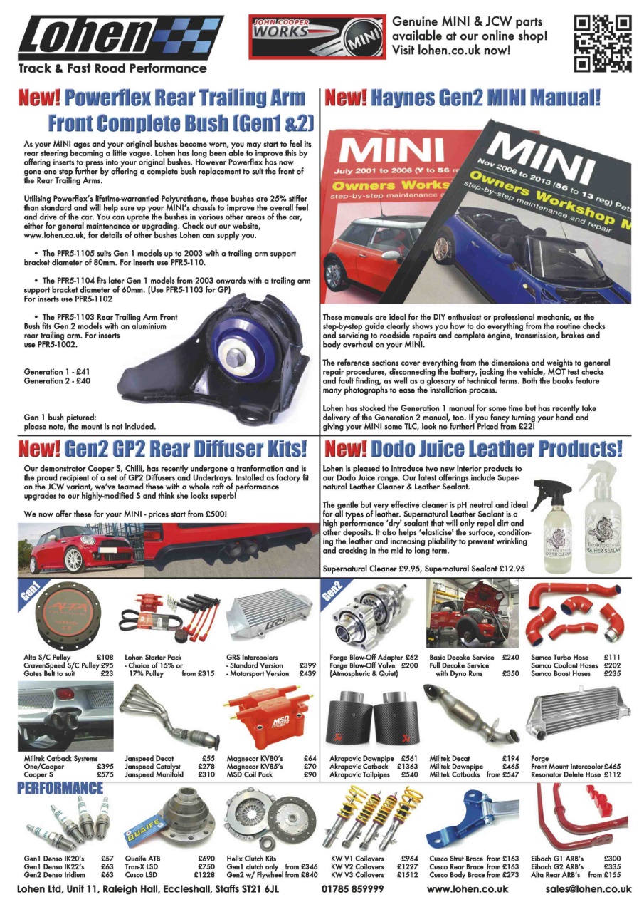 Performance Mini Preview Pages