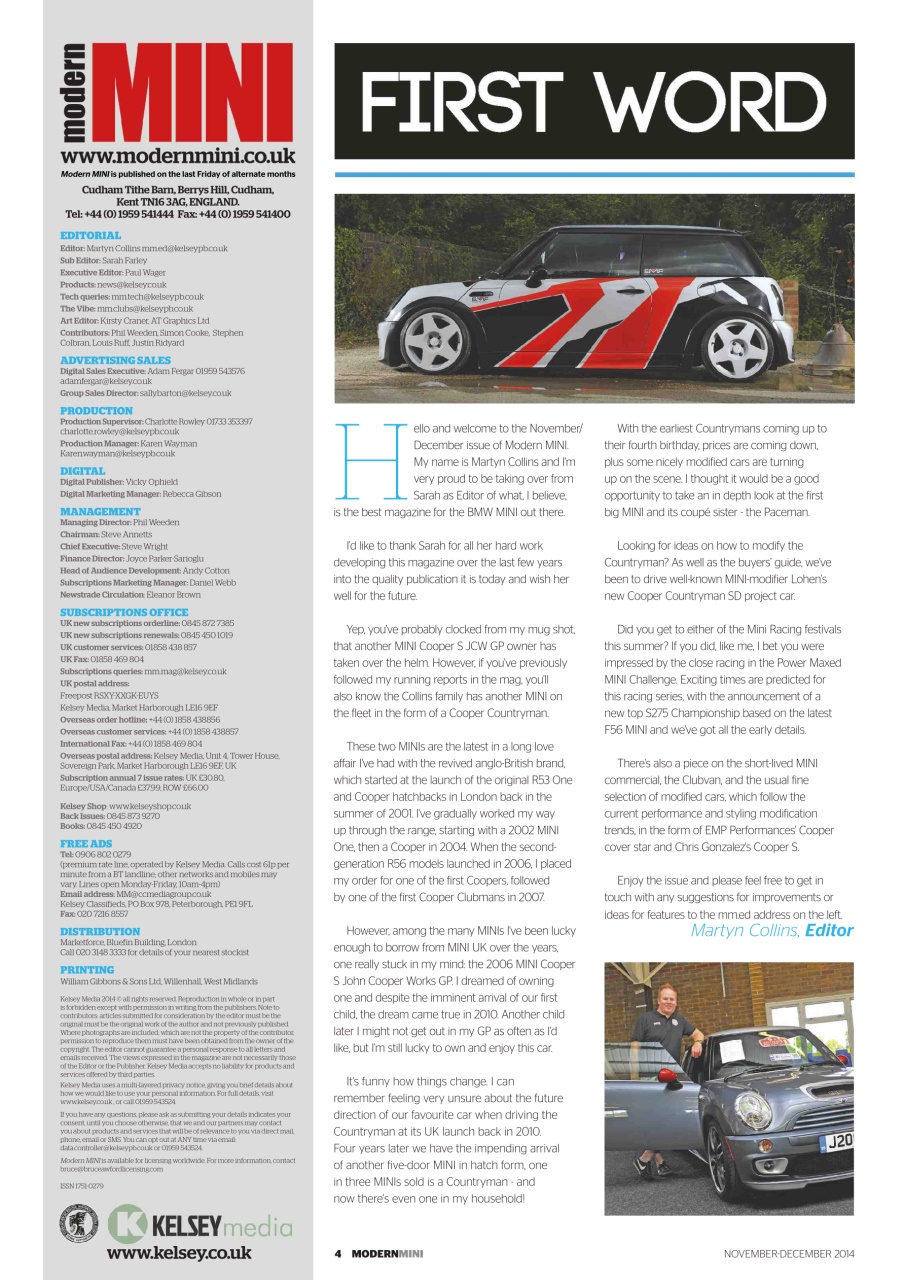 Performance Mini Preview Pages