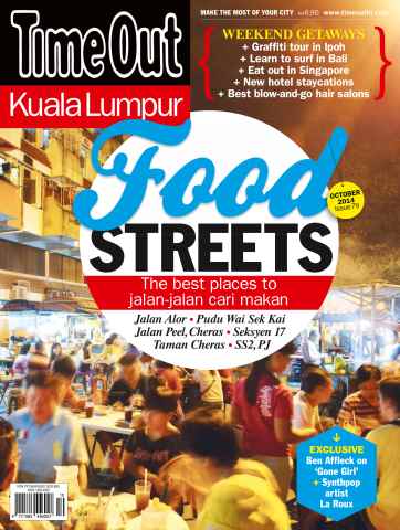 Time Out Kuala Lumpur issue October 2014
