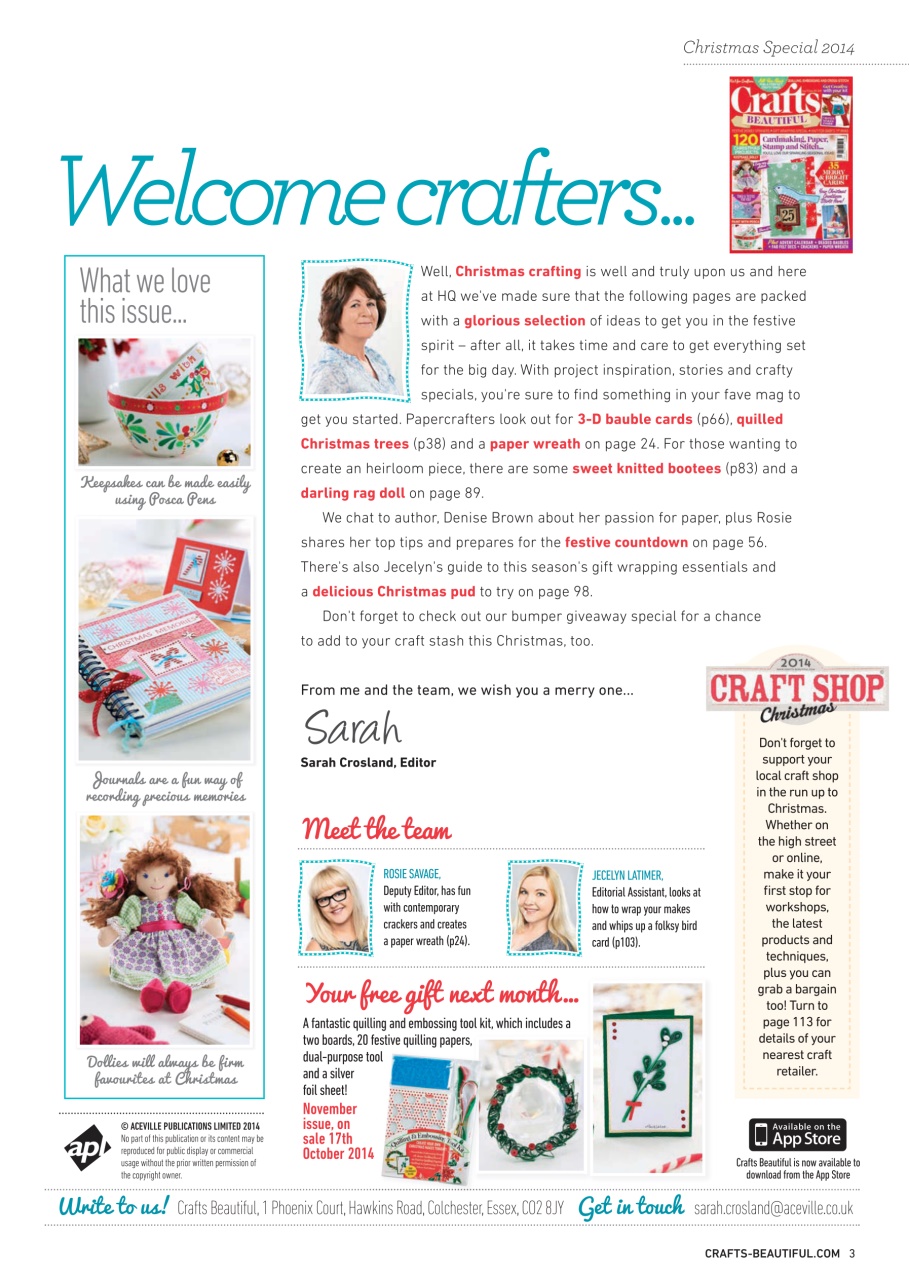 Crafts Beautiful Preview Pages