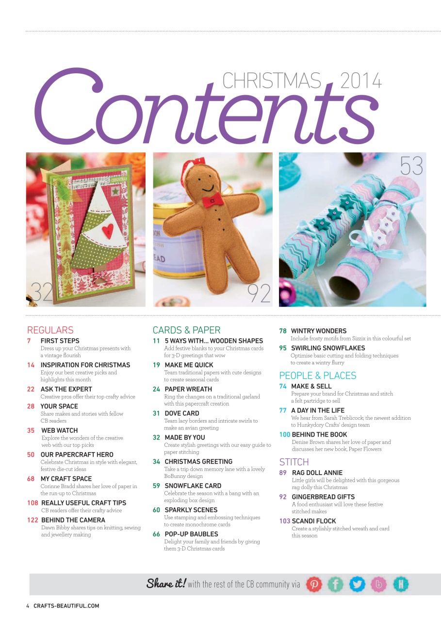 Crafts Beautiful Preview Pages