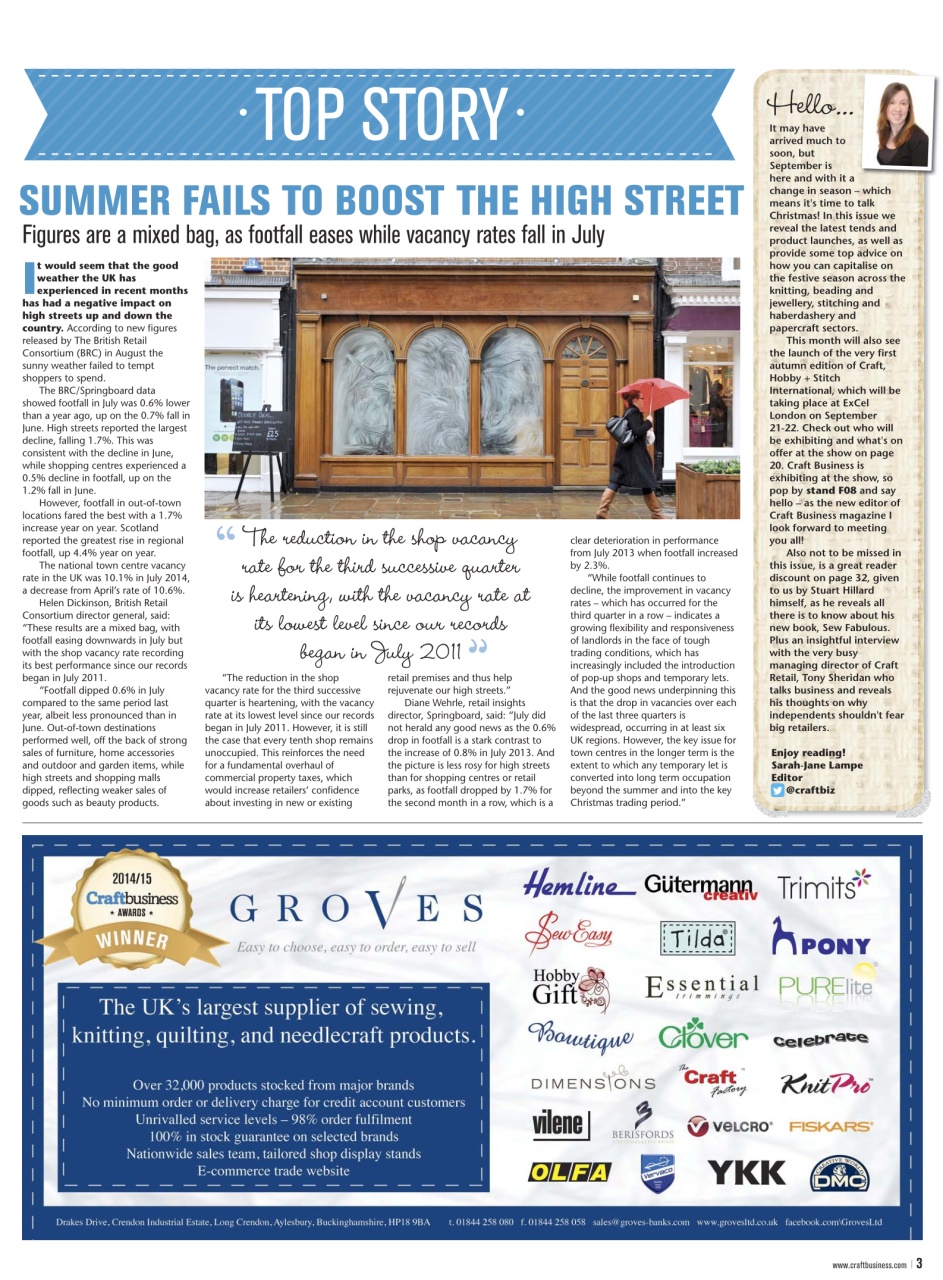 Craft Business Preview Pages