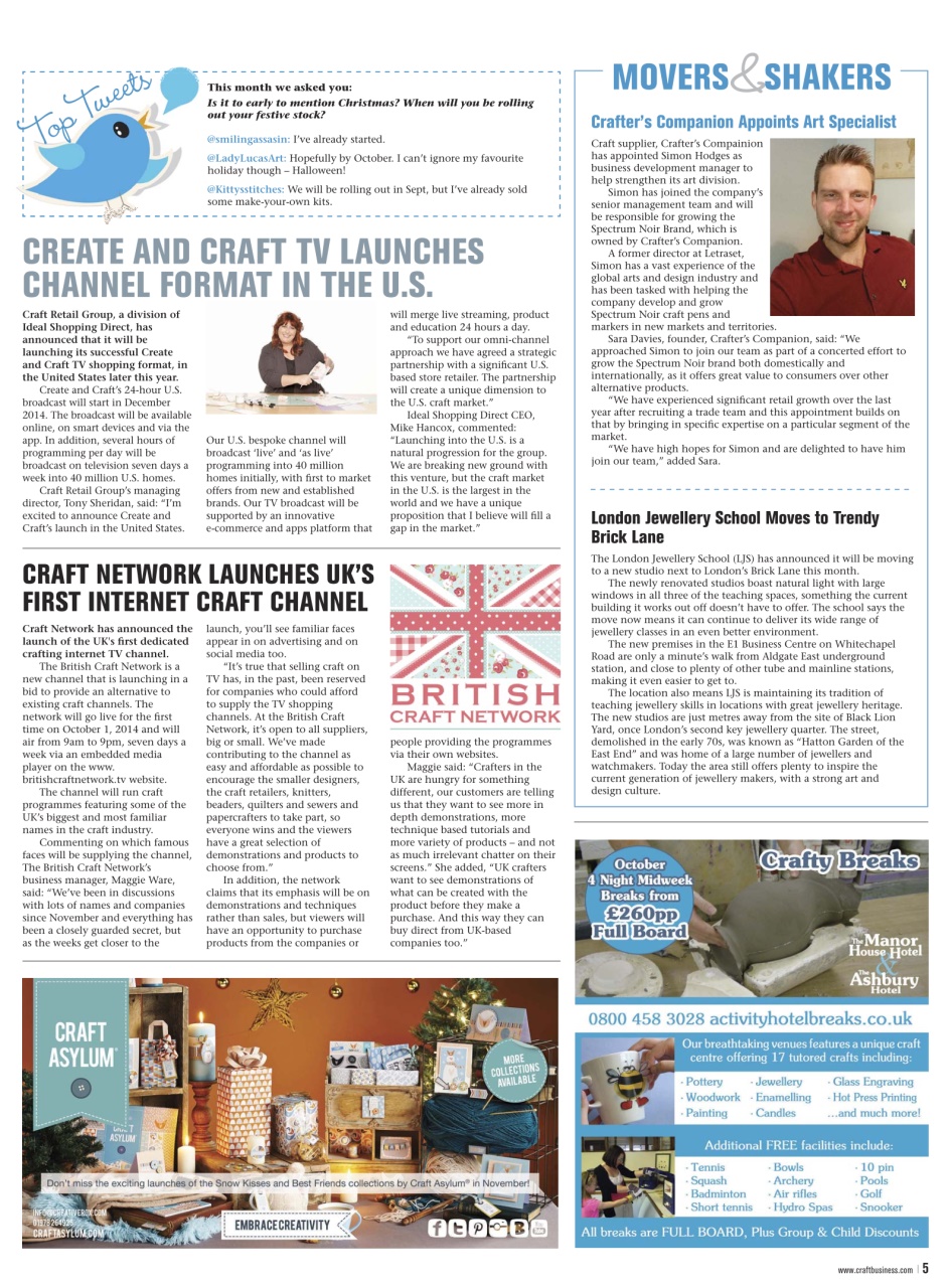 Craft Business Preview Pages