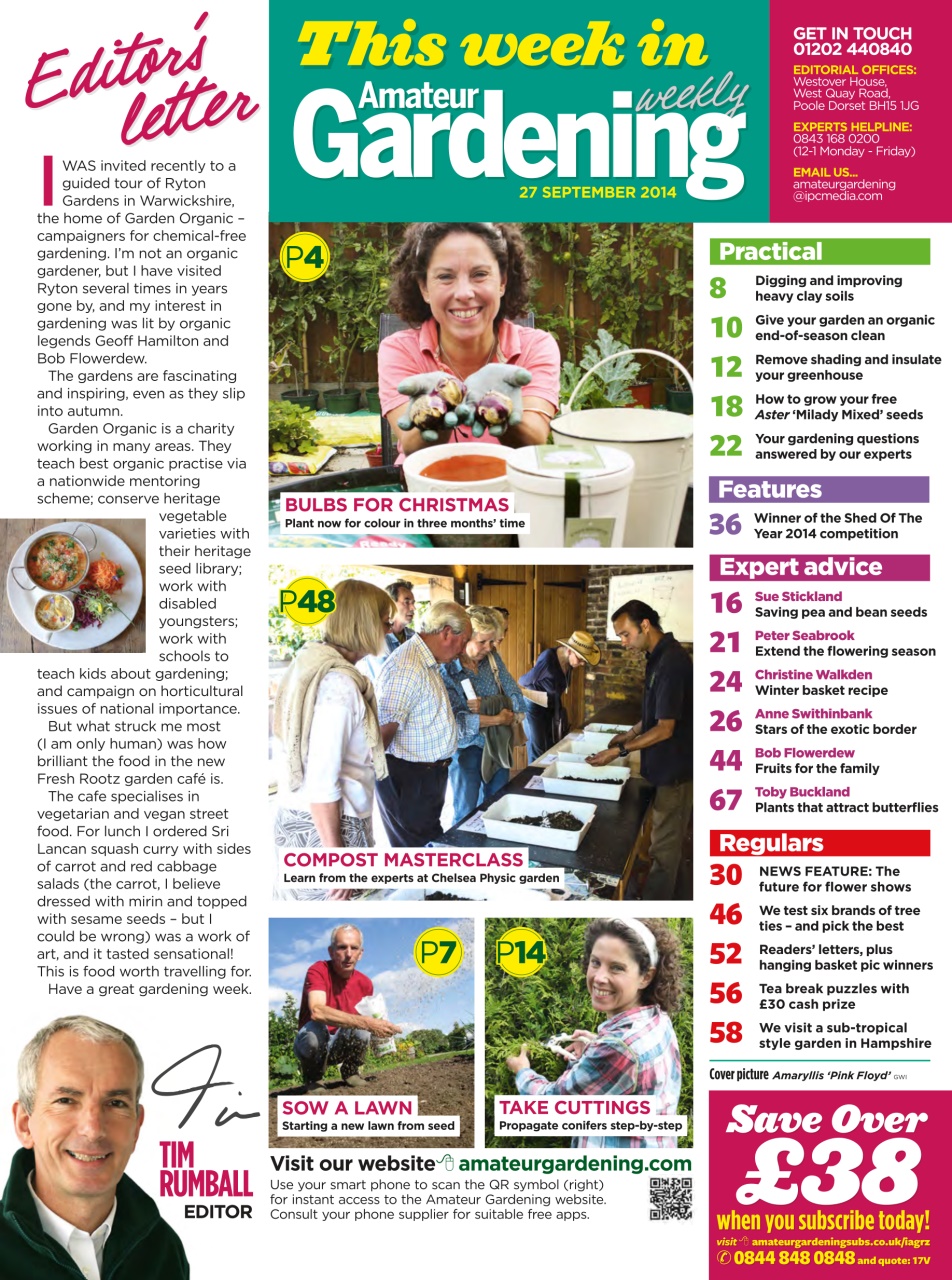 Amateur Gardening Preview Pages