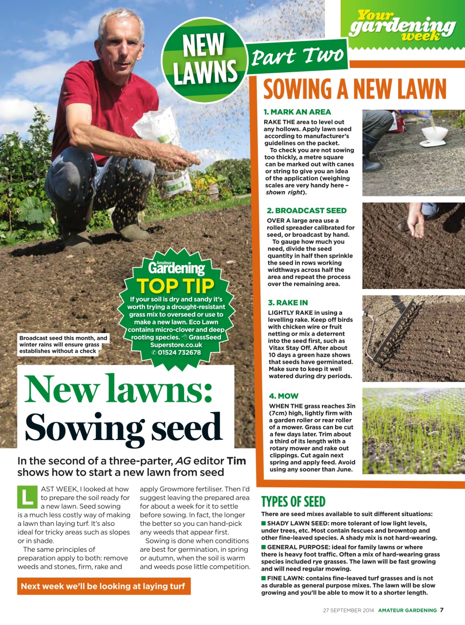 Amateur Gardening Preview Pages