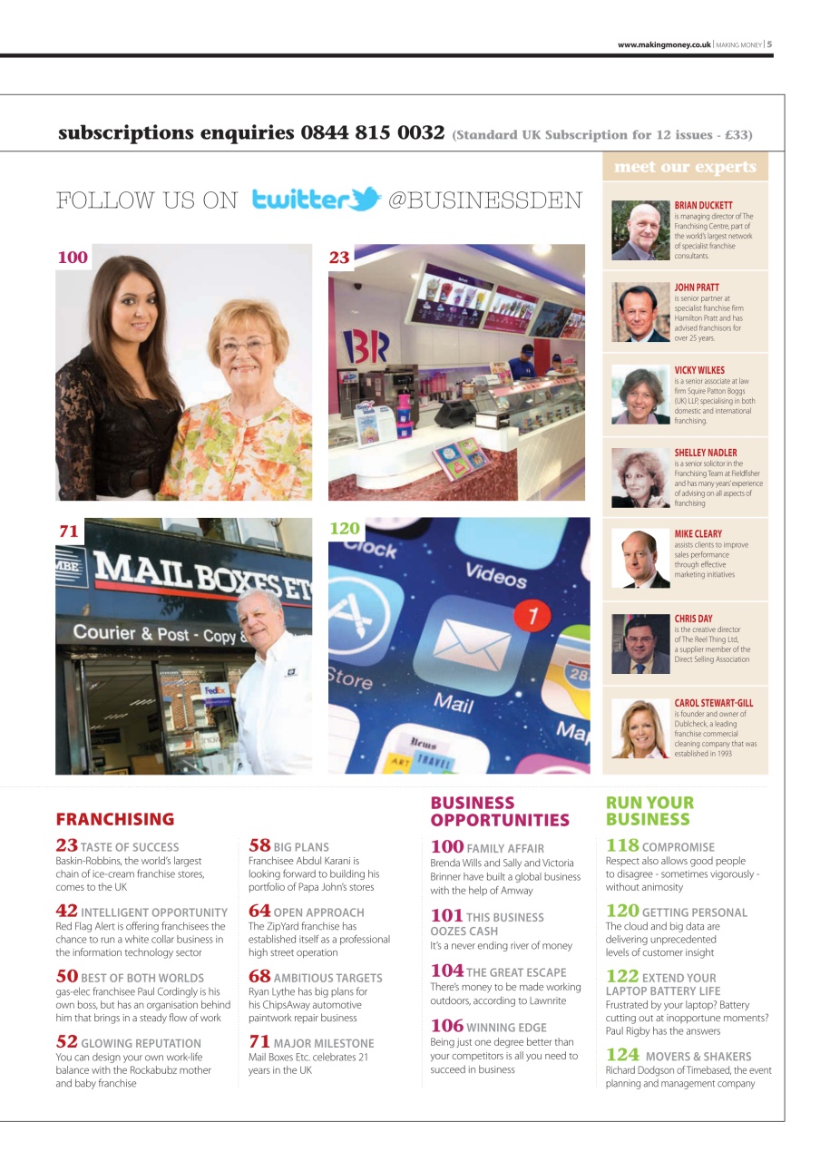 Making Money Preview Pages