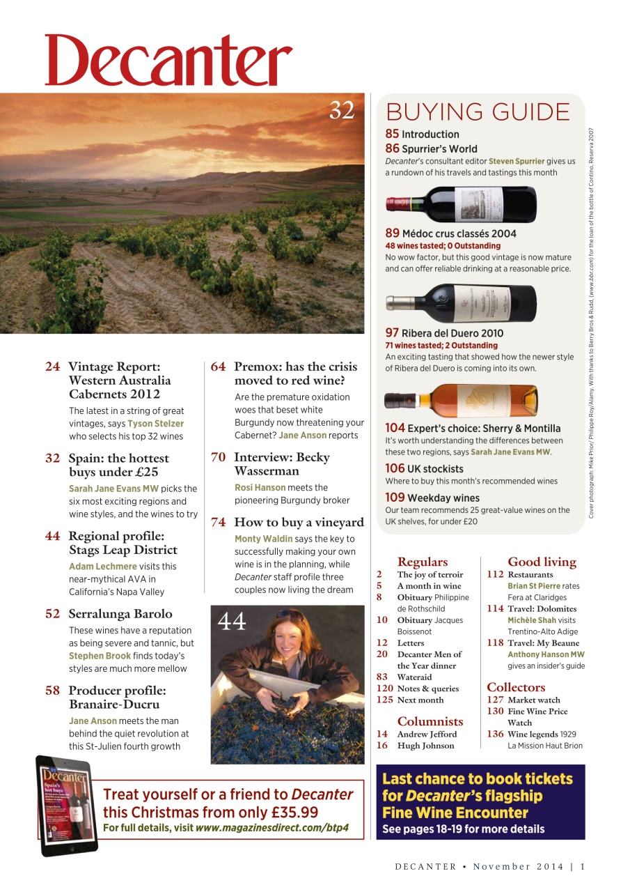 Decanter Preview Pages