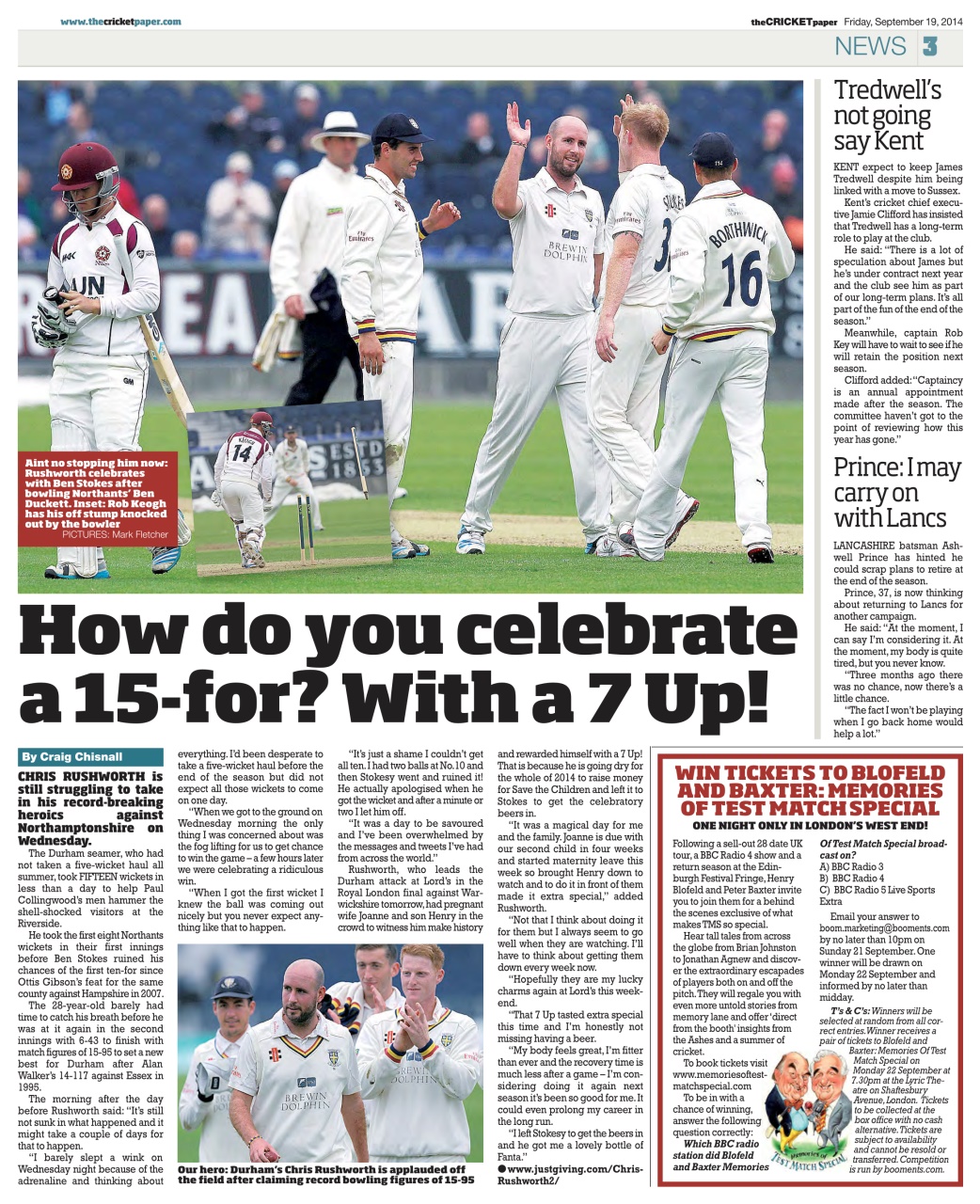 The Cricket Paper Preview Pages