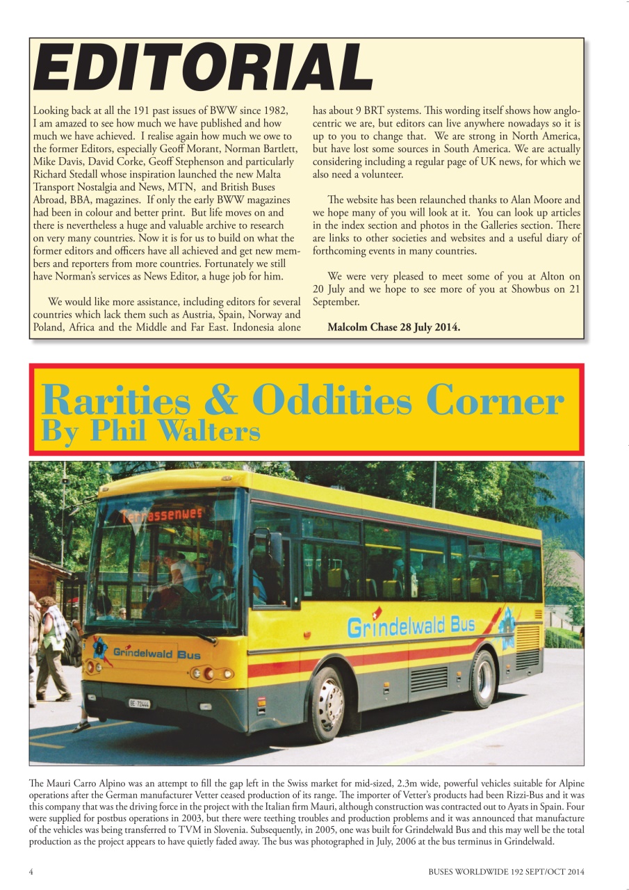 Buses Worldwide Preview Pages