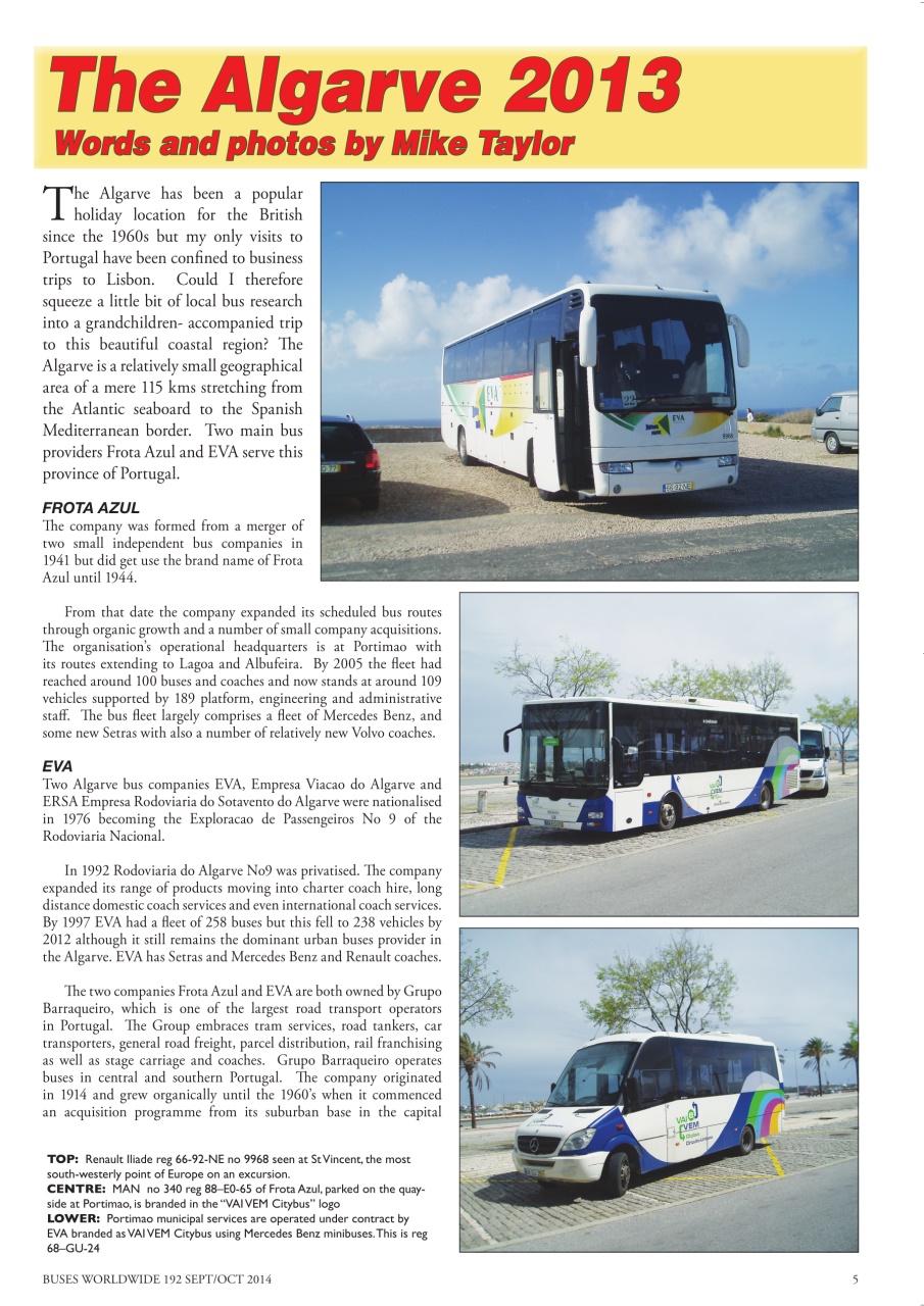 Buses Worldwide Preview Pages