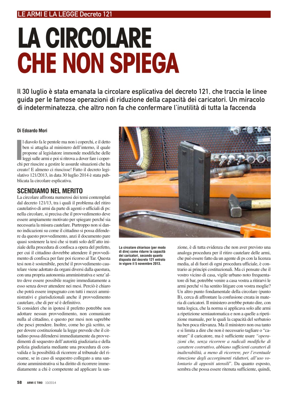 Armi E Tiro Preview Pages