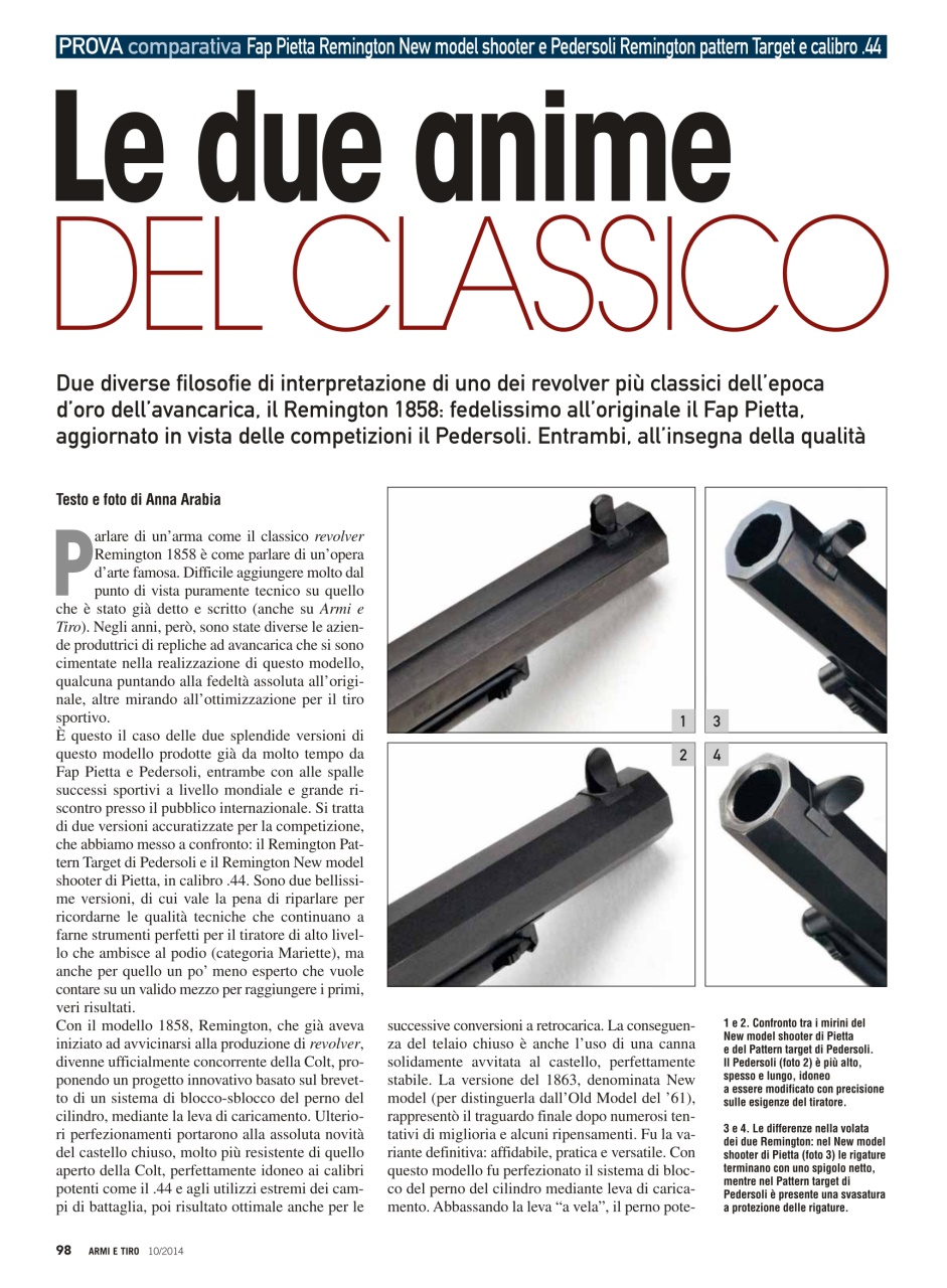 Armi E Tiro Preview Pages