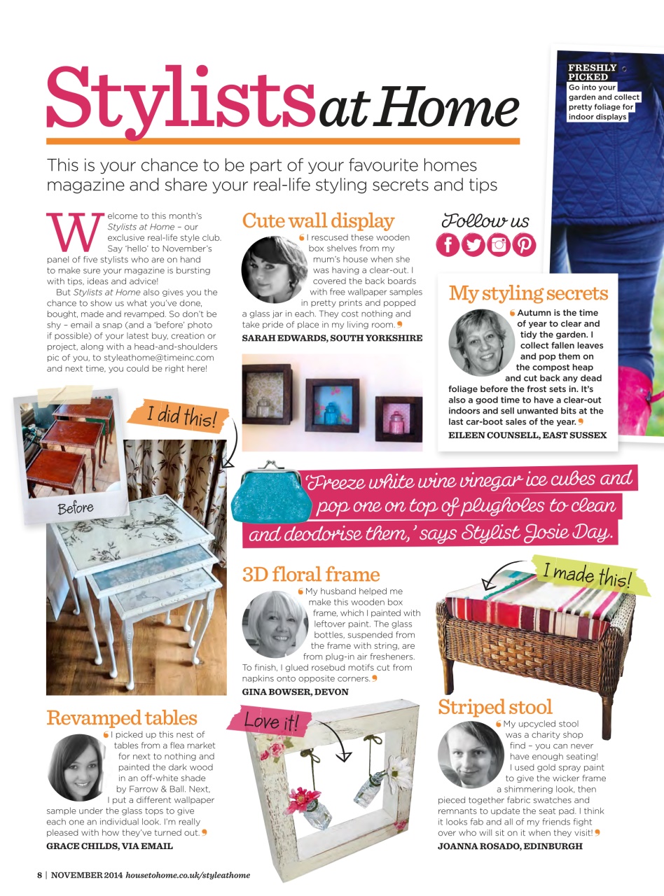 Style at Home Preview Pages