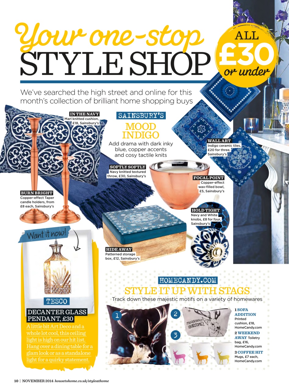 Style at Home Preview Pages