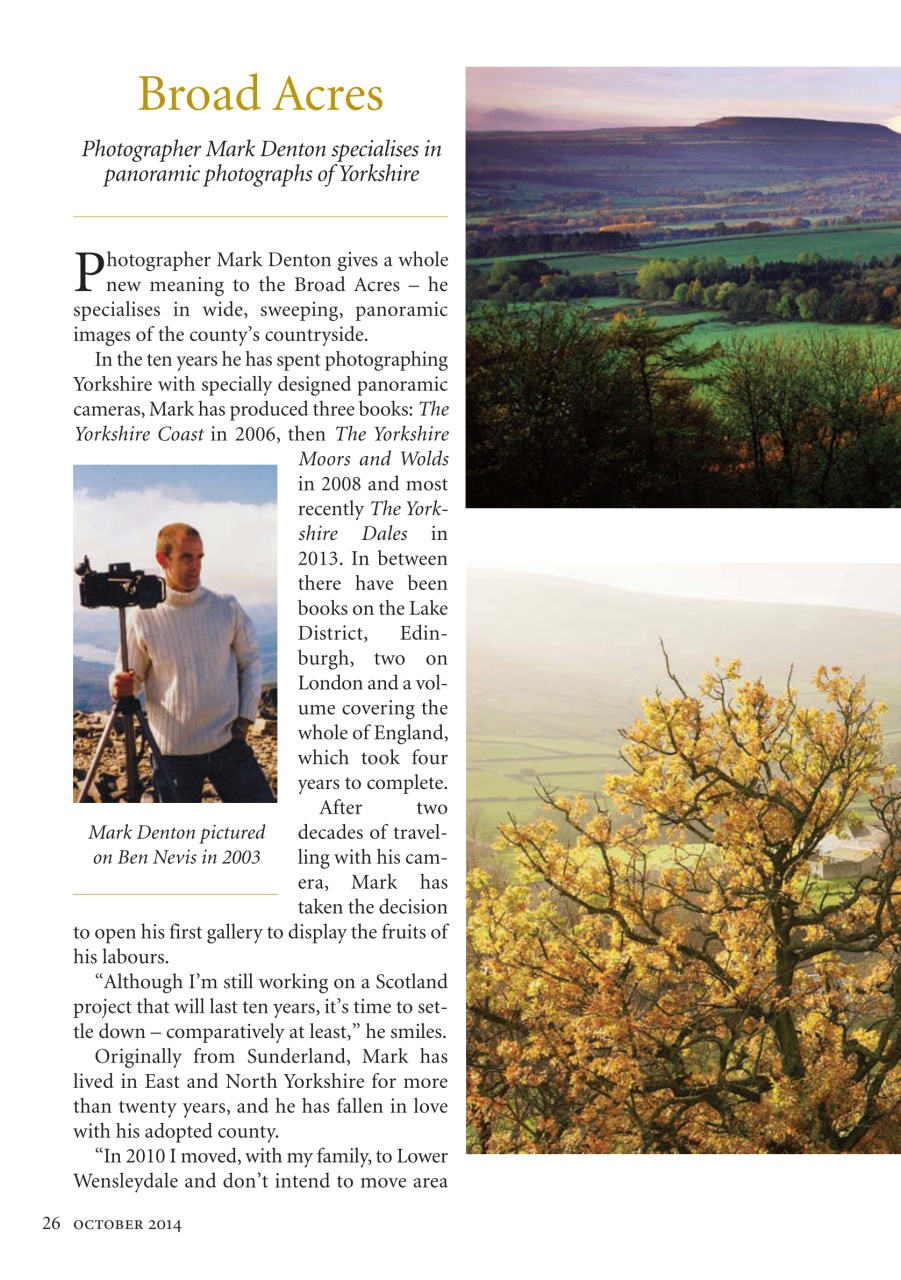The Yorkshire Dalesman Preview Pages