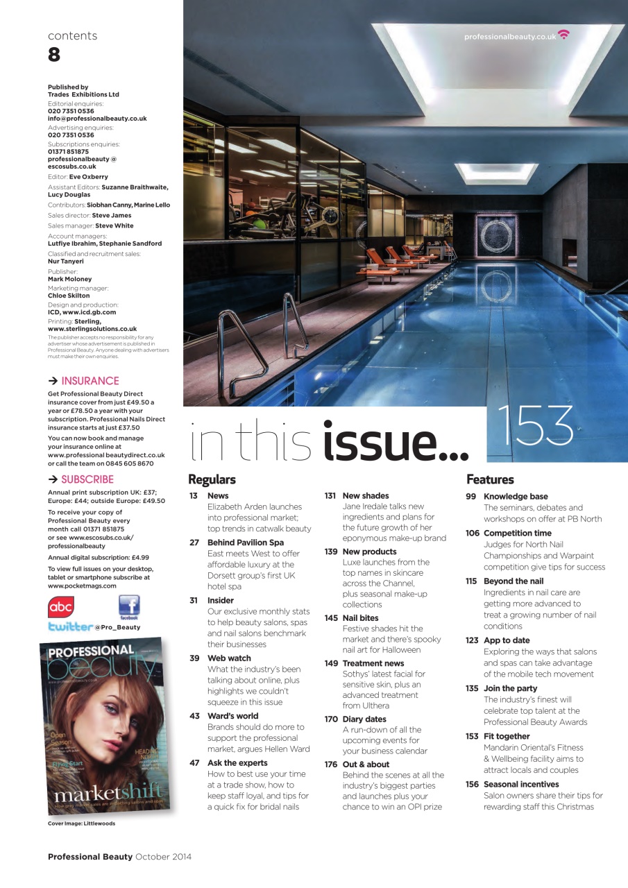 Professional Beauty Preview Pages