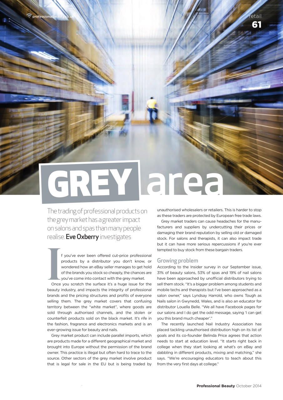 Professional Beauty Preview Pages