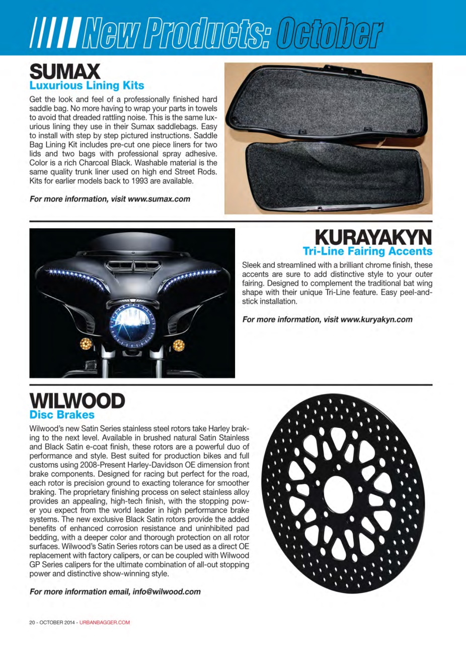 Urban Bagger Preview Pages