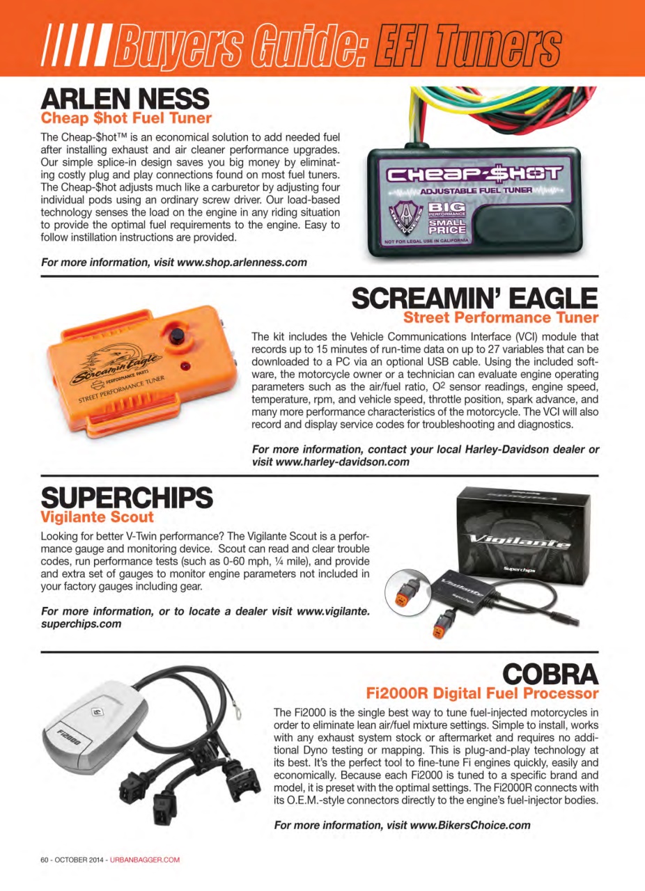 Urban Bagger Preview Pages
