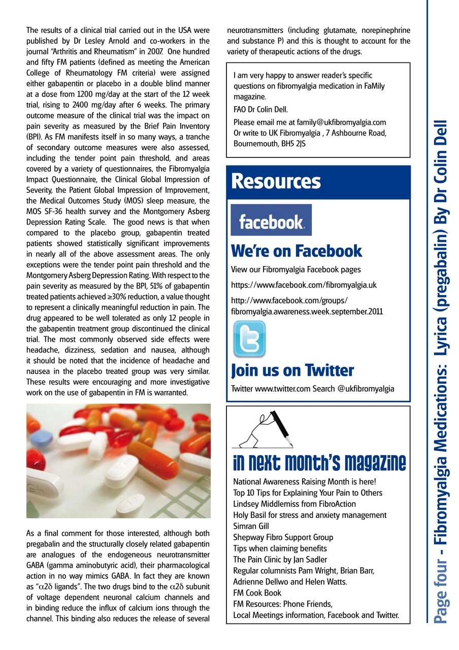 Fibromyalgia Magazine Preview Pages