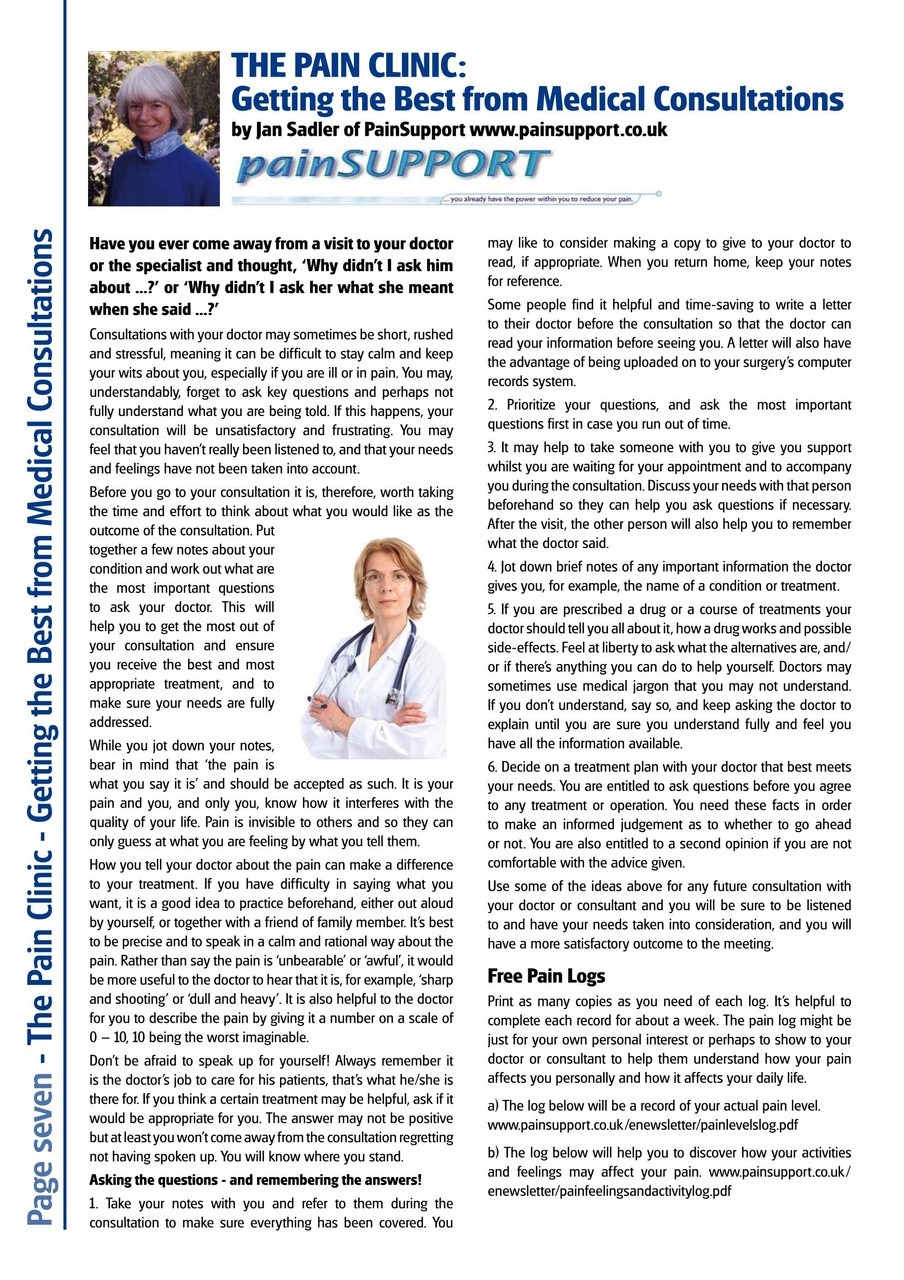 Fibromyalgia Magazine Preview Pages