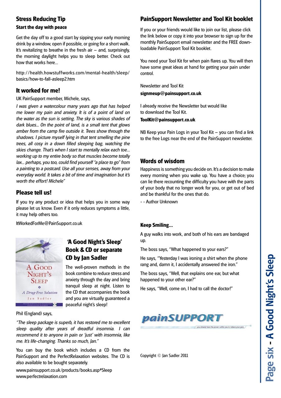 Fibromyalgia Magazine Preview Pages