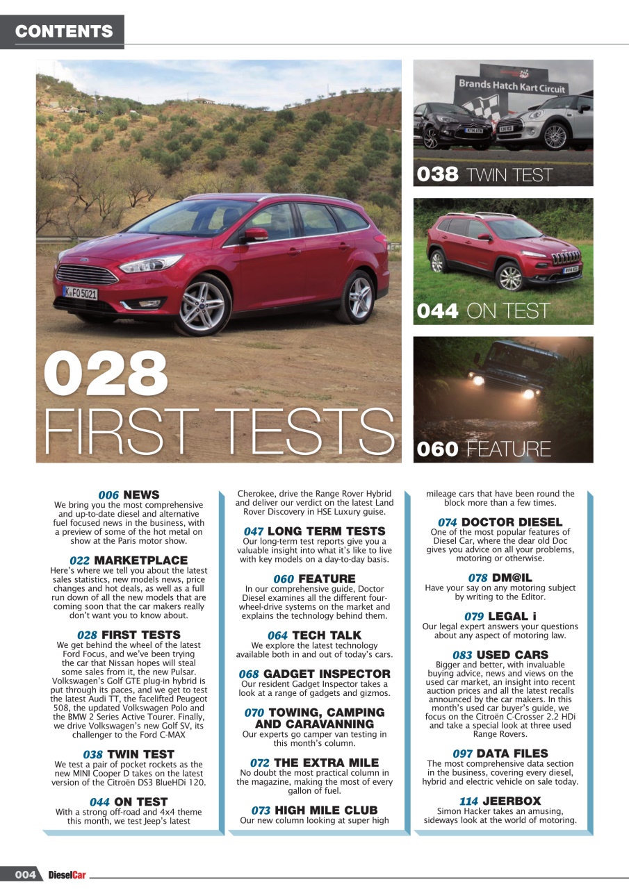 Diesel&EcoCar Magazine Preview Pages