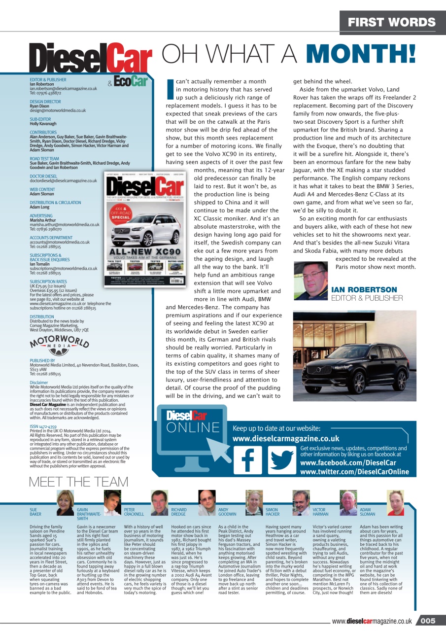 Diesel&EcoCar Magazine Preview Pages