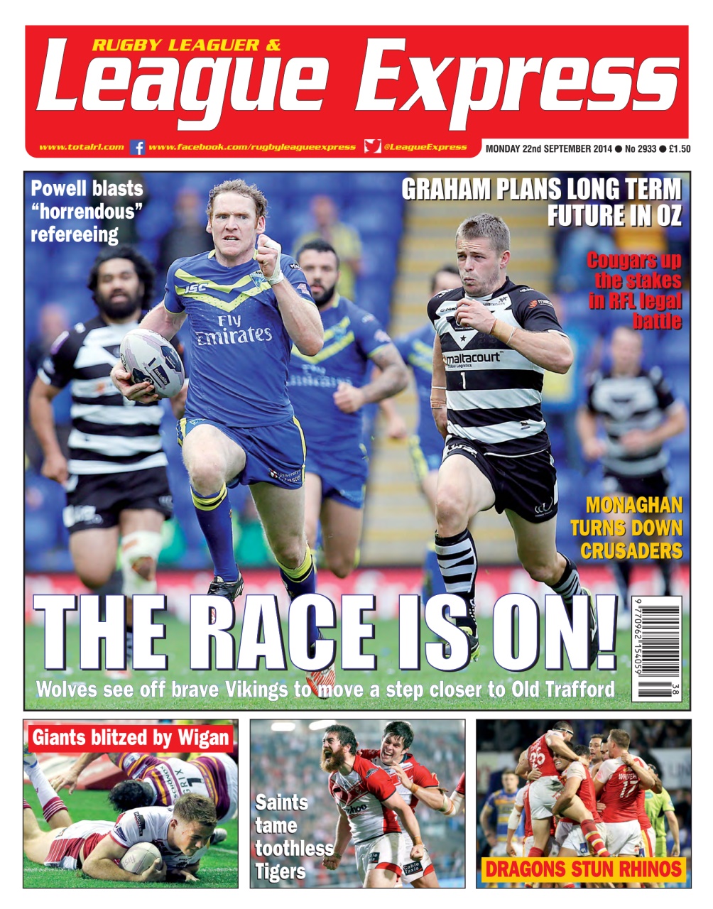 League Express Preview Pages