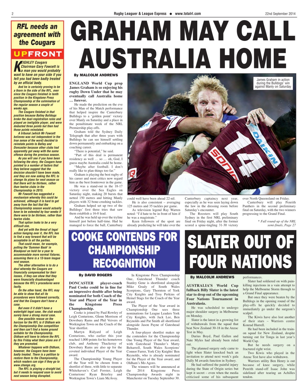 League Express Preview Pages